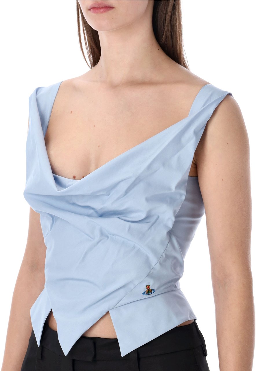 Vivienne Westwood Sunday Top Blu Blauw