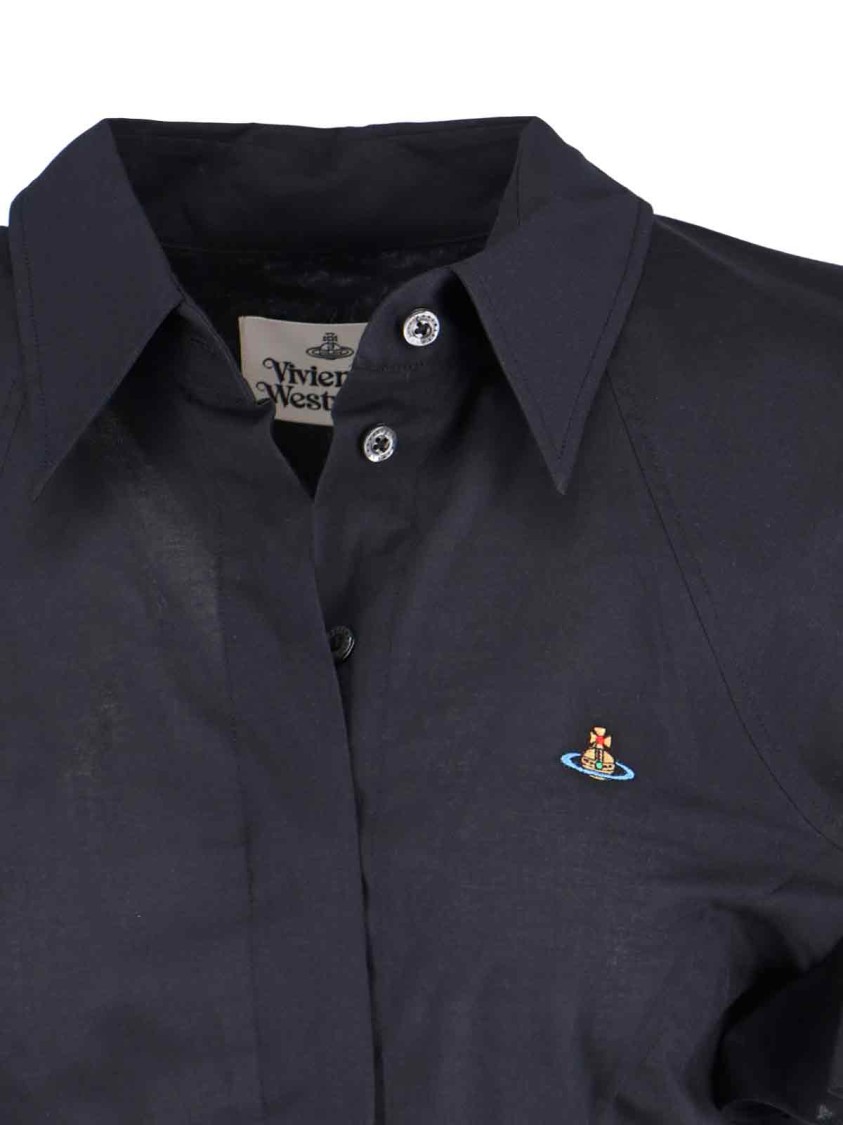 Vivienne Westwood "Gexy" Shirt Black Zwart