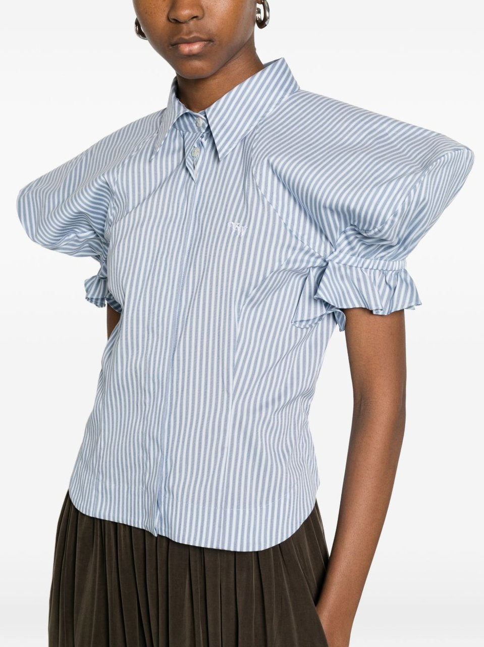 Vivienne Westwood Top Blue/White Lichtblauw