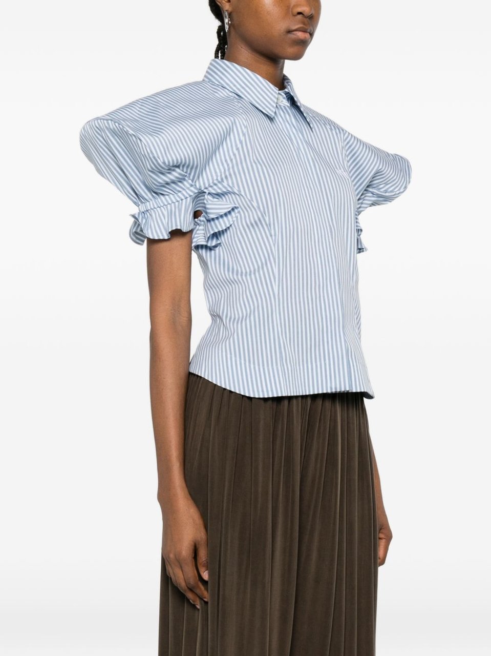 Vivienne Westwood Top Blue/White Lichtblauw