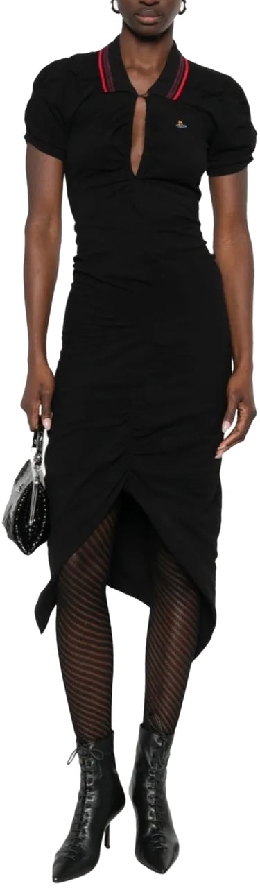 Vivienne Westwood Pulling Dress Black Zwart