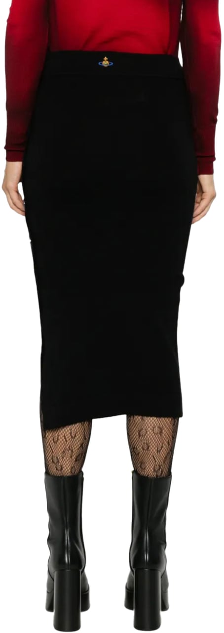 Vivienne Westwood Pamela Skirt Black Zwart
