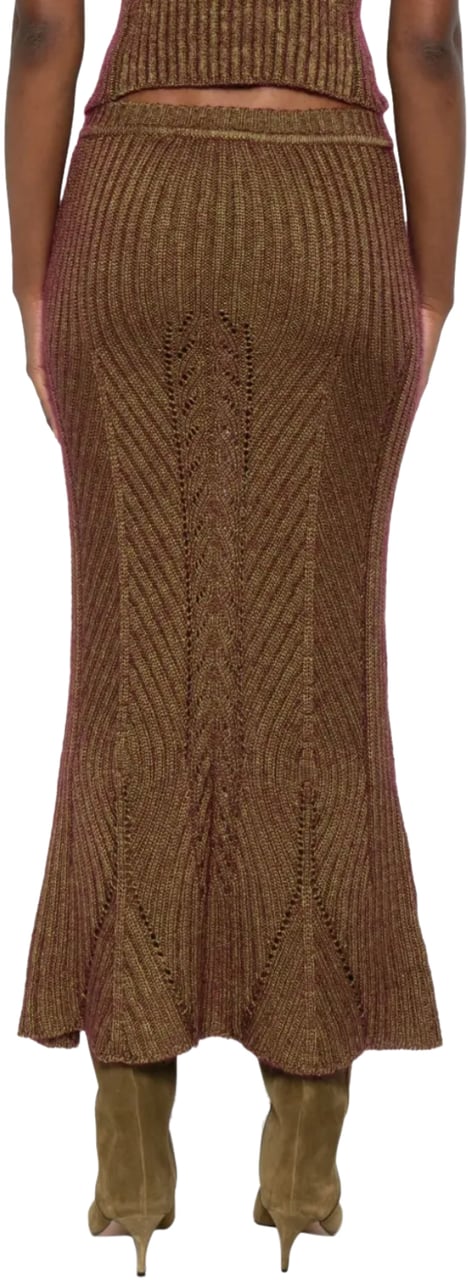 Vivienne Westwood Mary Skirt Gold Bruin