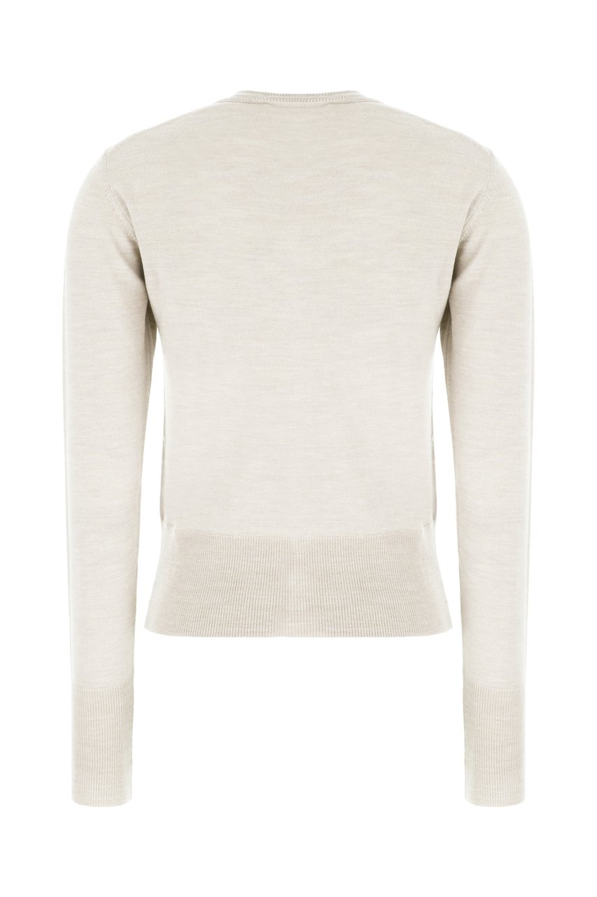 Vivienne Westwood Vivienne Westwood Light grey wool cardigan Grijs