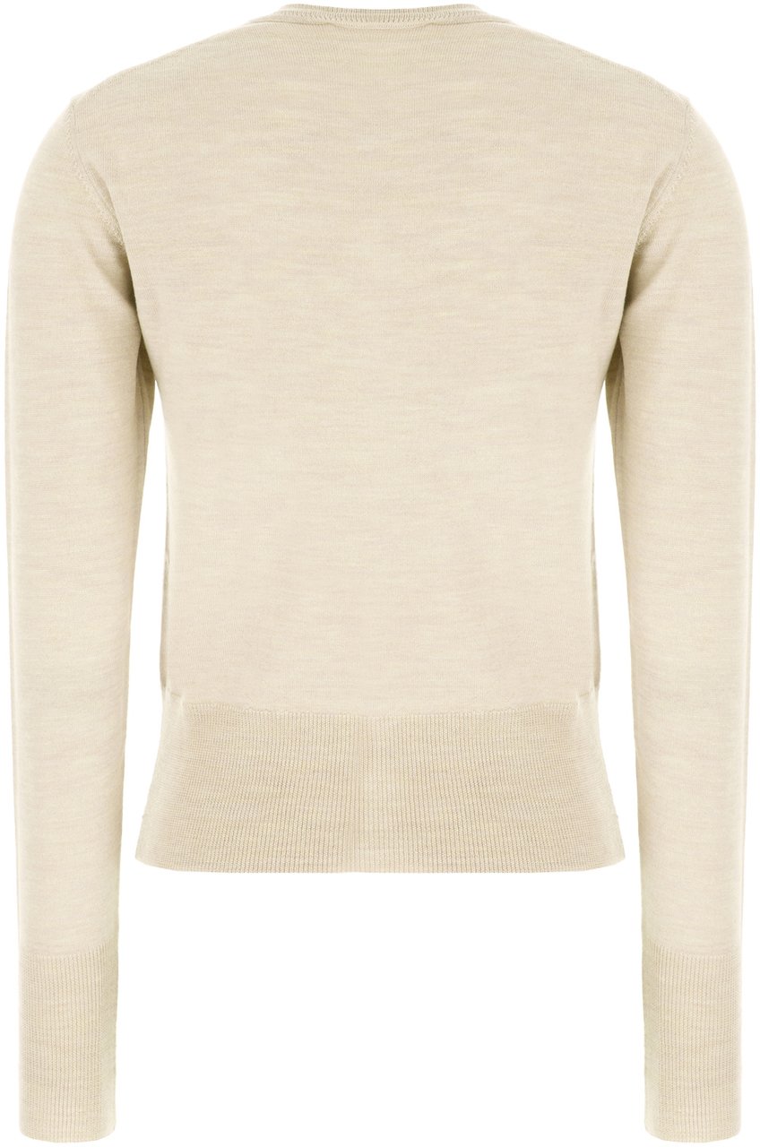 Vivienne Westwood Ivory cotton blend cardigan Neutraal