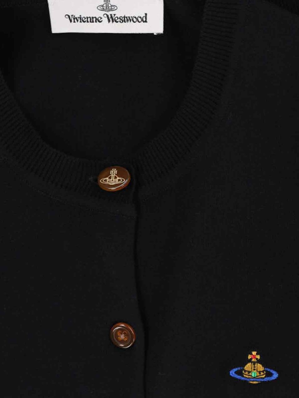 Vivienne Westwood "Bea" Cardigan – Black Zwart