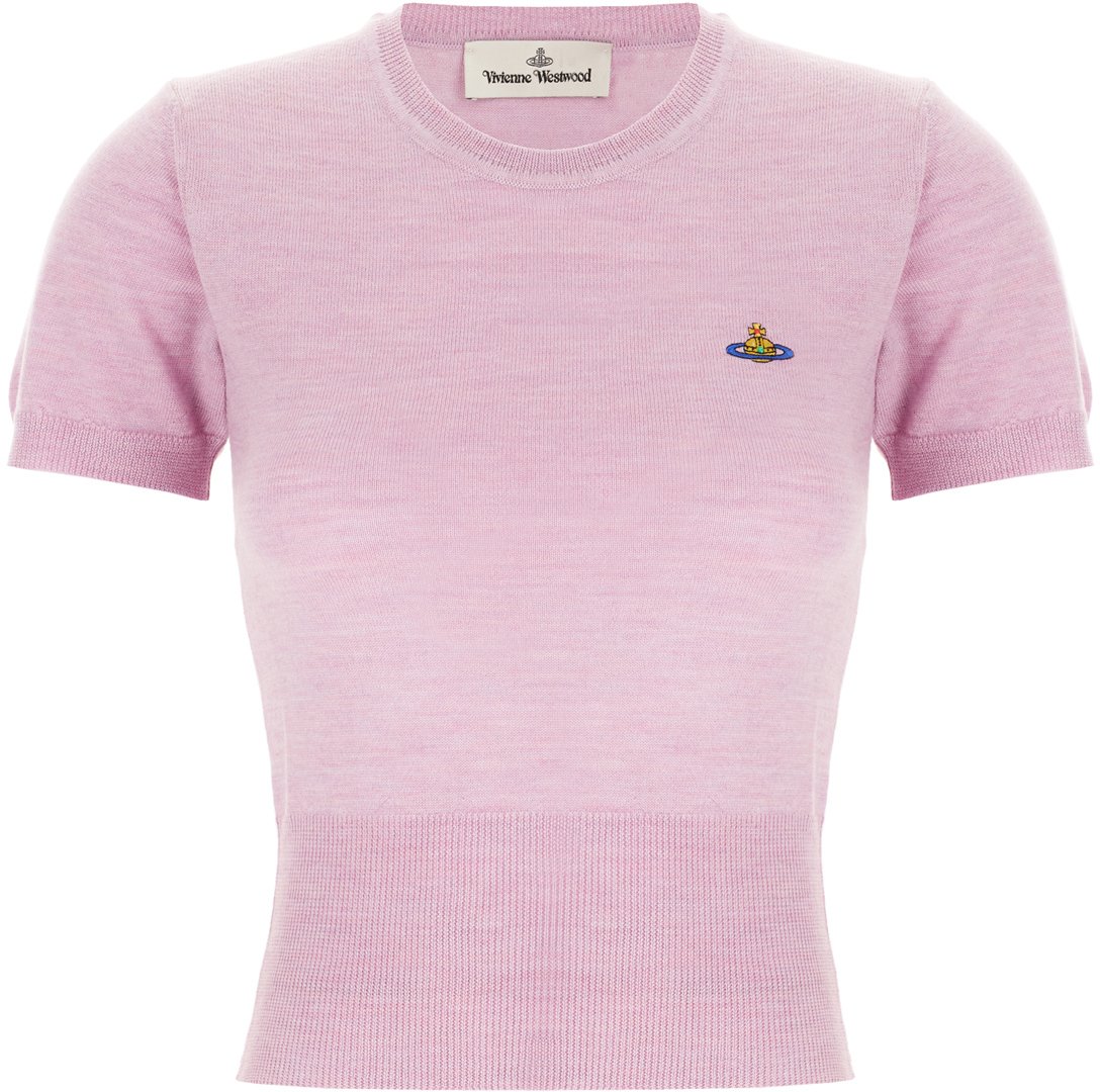 Vivienne Westwood Vivienne Westwood Mauve wool sweater Roze