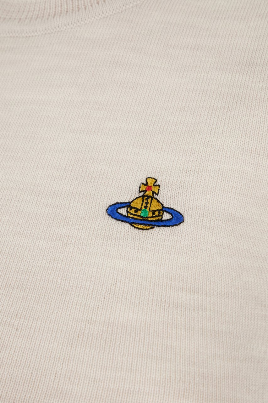 Vivienne Westwood Vivienne Westwood Light grey wool sweater Grijs