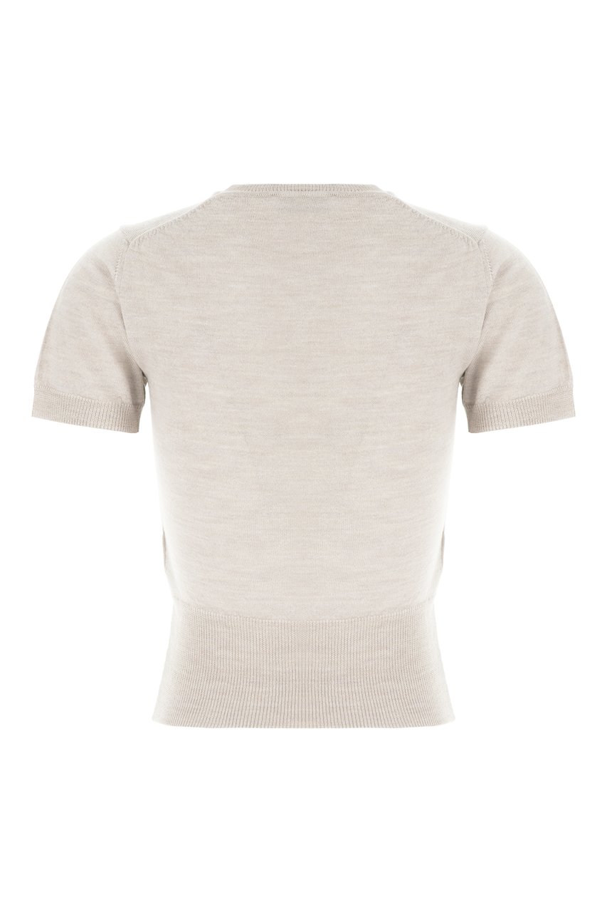 Vivienne Westwood Vivienne Westwood Light grey wool sweater Grijs