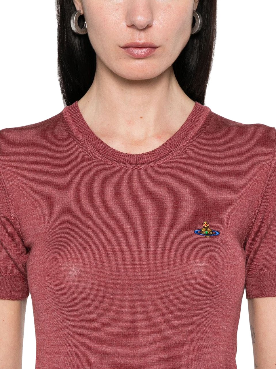 Vivienne Westwood Top Vintage Berry Blauw