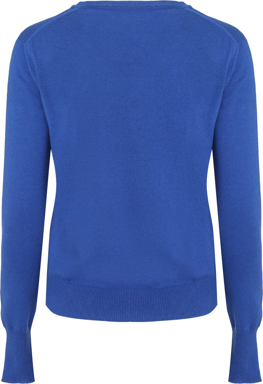 Vivienne Westwood Bea crew-neck cashmere sweater Blauw