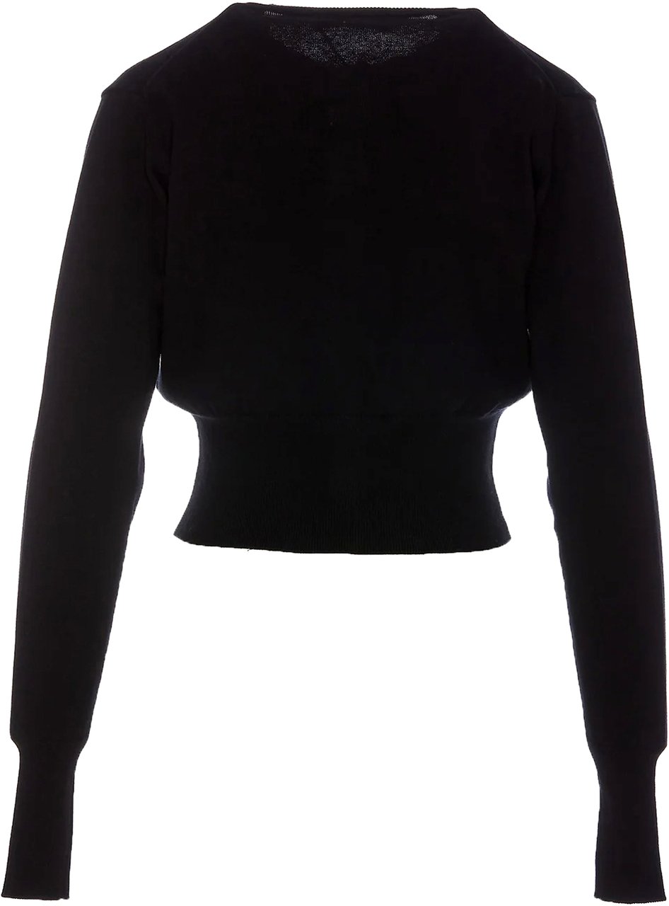 Vivienne Westwood Cardigan Bea Cropped Zwart