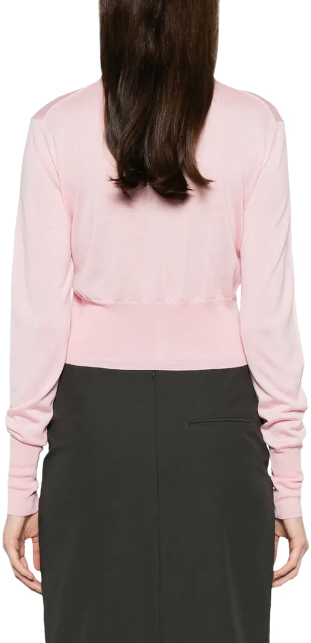 Vivienne Westwood Bea Cropped Cardi Pink Roze