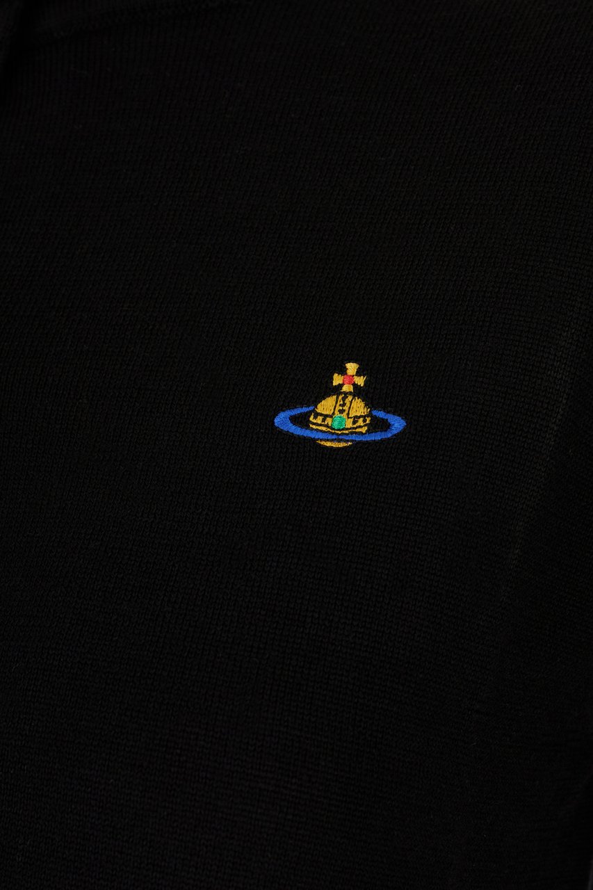 Vivienne Westwood Black cotton blend cardigan Zwart