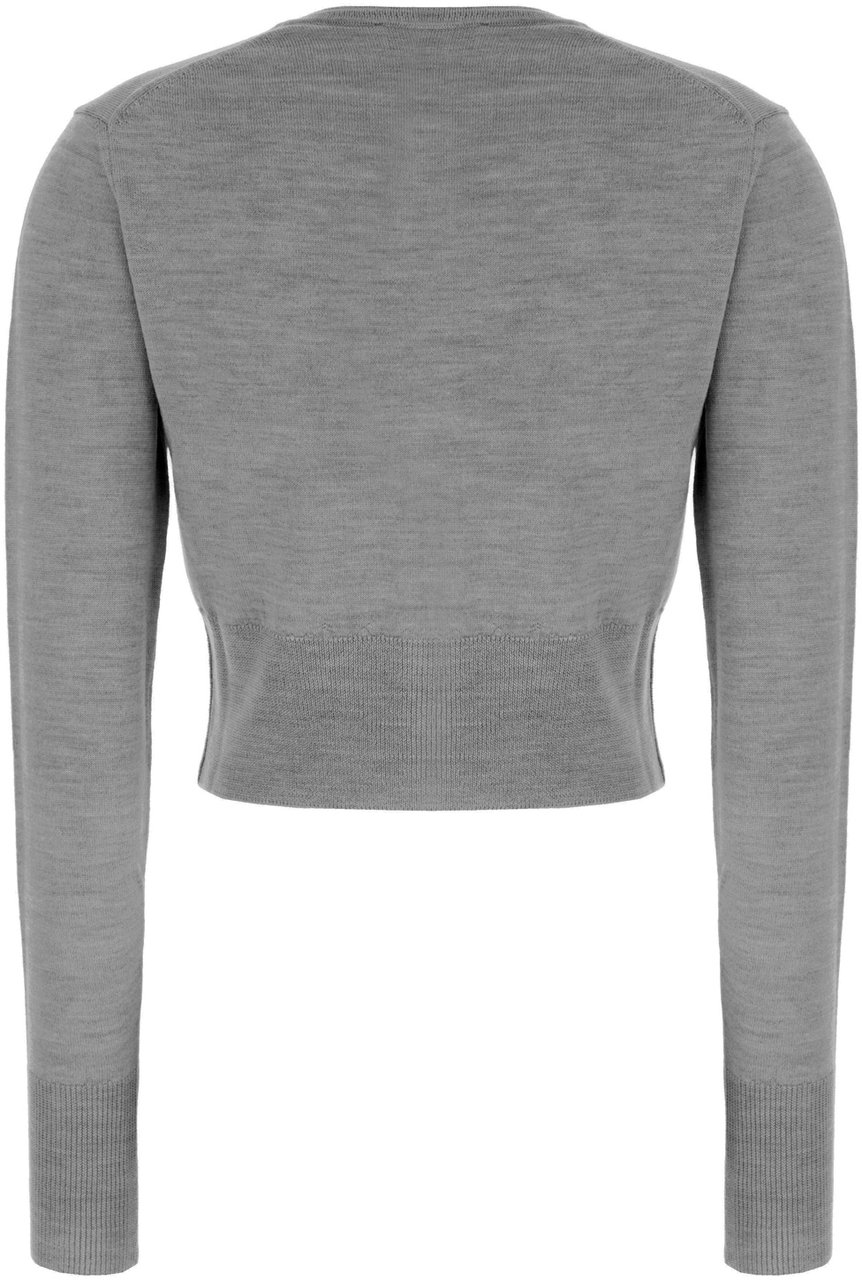 Vivienne Westwood Grey cotton blend cardigan Grijs