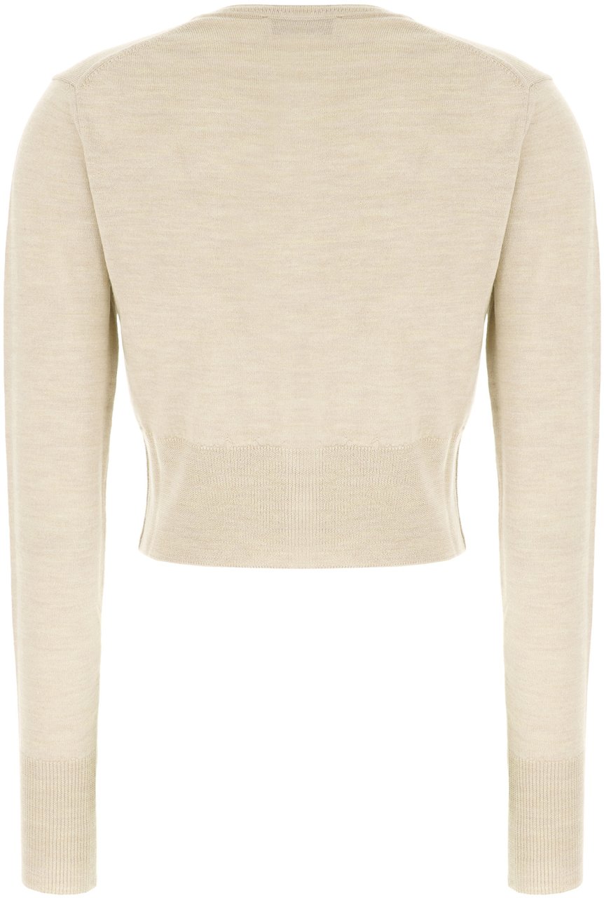 Vivienne Westwood Vivienne Westwood Sand cotton cardigan Neutraal