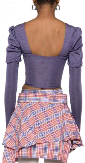 Vivienne Westwood Bea Corset Cardi Lavender Paars