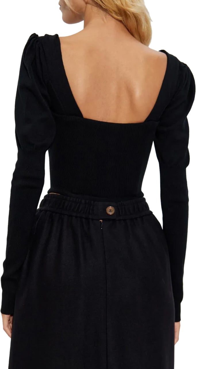 Vivienne Westwood Bea Corset Cardi Black Zwart