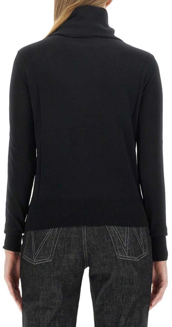 Vivienne Westwood Giulia Turtleneck Jersey Zwart