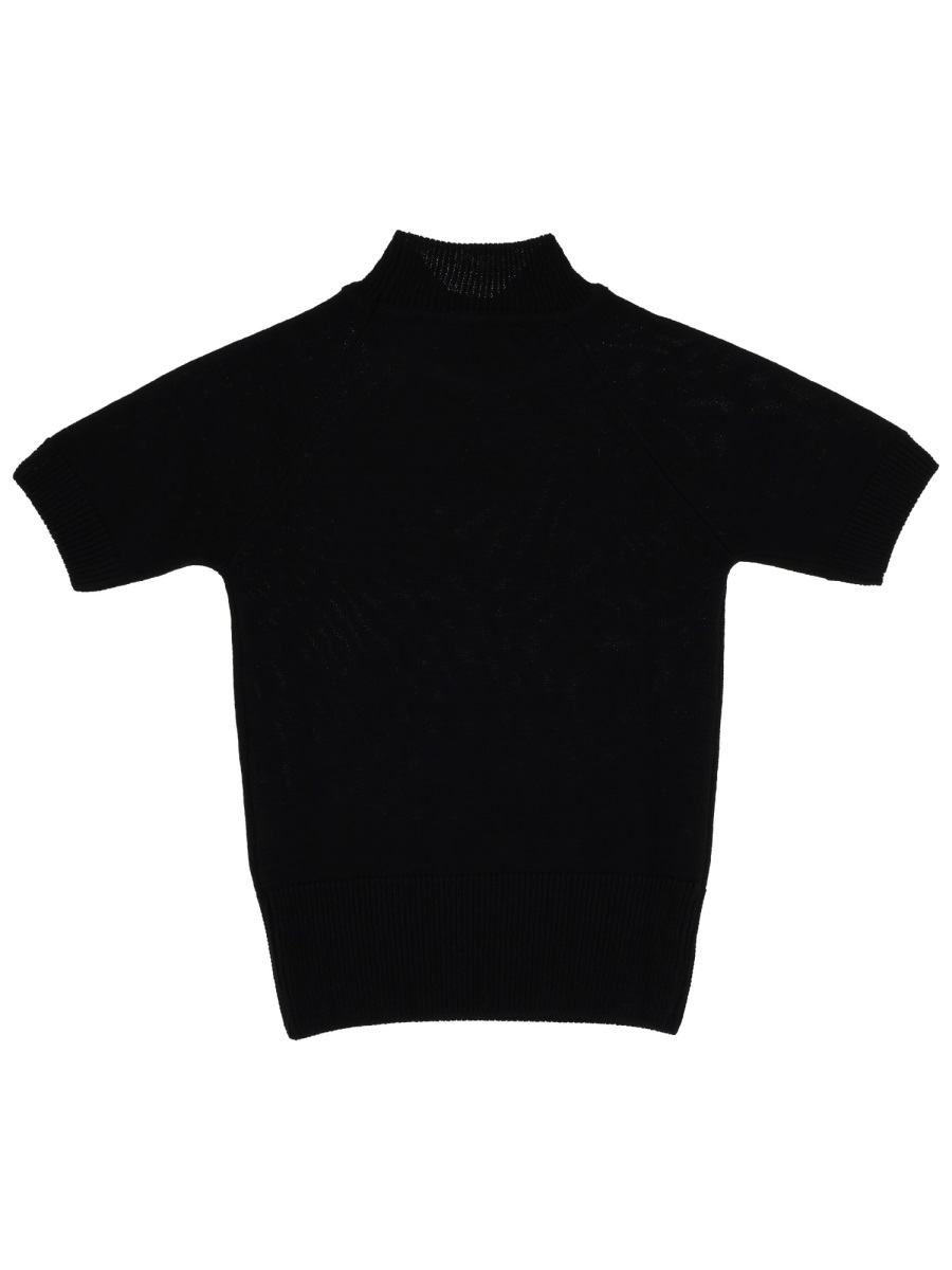 Vivienne Westwood Bea Slim High Neck Top Zwart