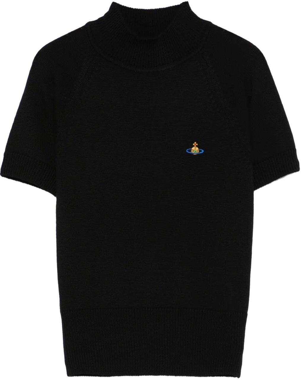 Vivienne Westwood Bea Turtleneck Top Black Zwart