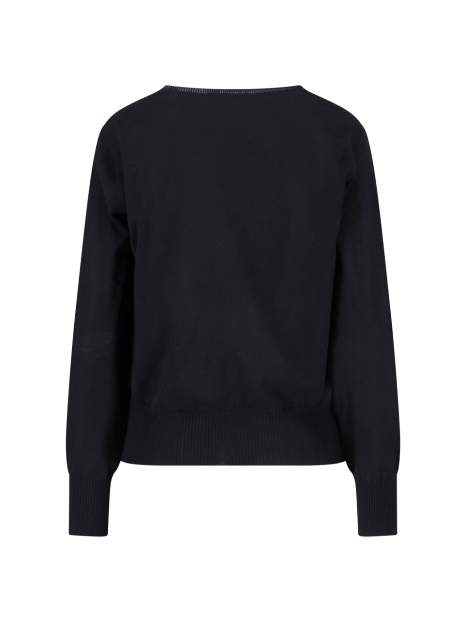 Vivienne Westwood Black Pamela Cotton Long-Sleeved Top Zwart