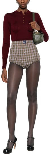 Vivienne Westwood Tit Jumper Brick Rood