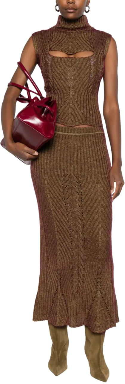 Vivienne Westwood Mary Corset Top Gold Bruin