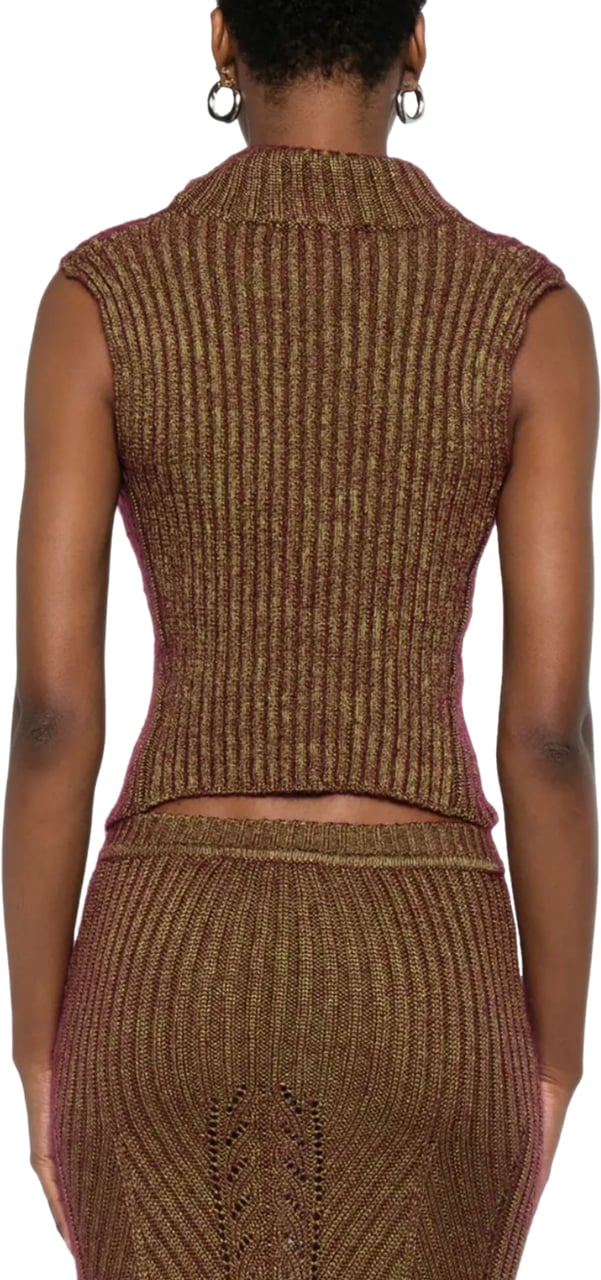 Vivienne Westwood Mary Corset Top Gold Bruin