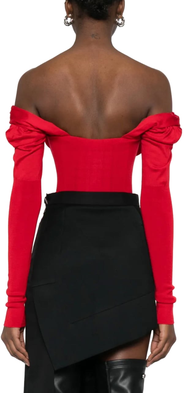 Vivienne Westwood Bea Corset Cardi Red Rood