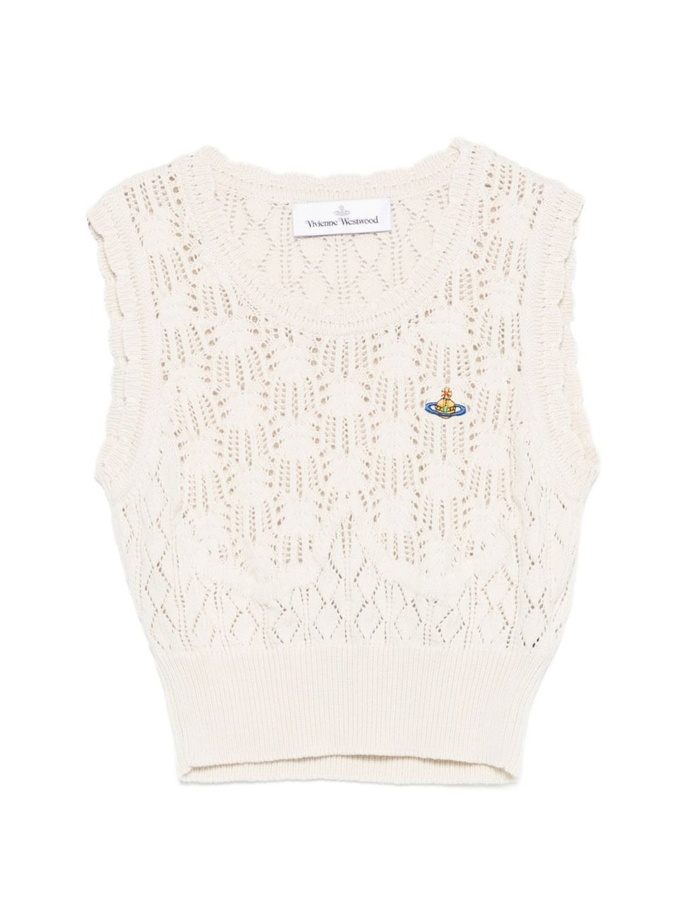 Vivienne Westwood Top Cream Wit