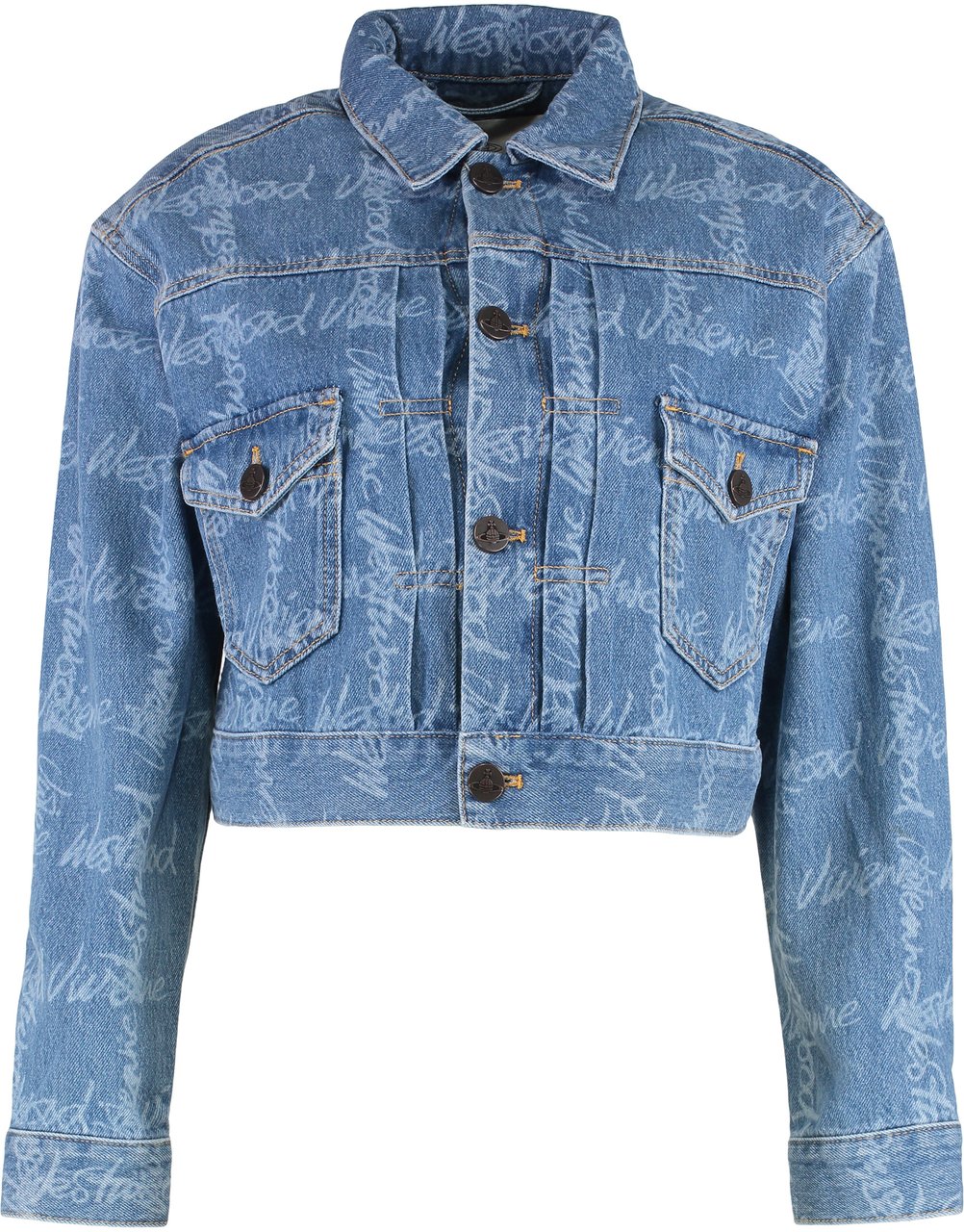 Vivienne Westwood Marlene denim jacket Blauw