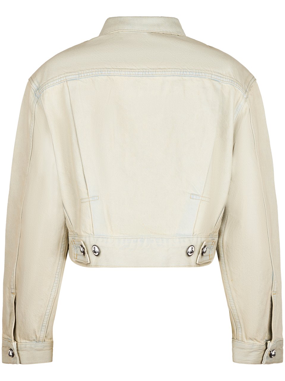 Vivienne Westwood Cropped Structured Jacket with Vintage-Inspired Details Neutraal