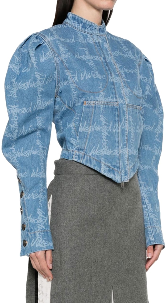 Vivienne Westwood Filli Jacket Grid/blue Blauw