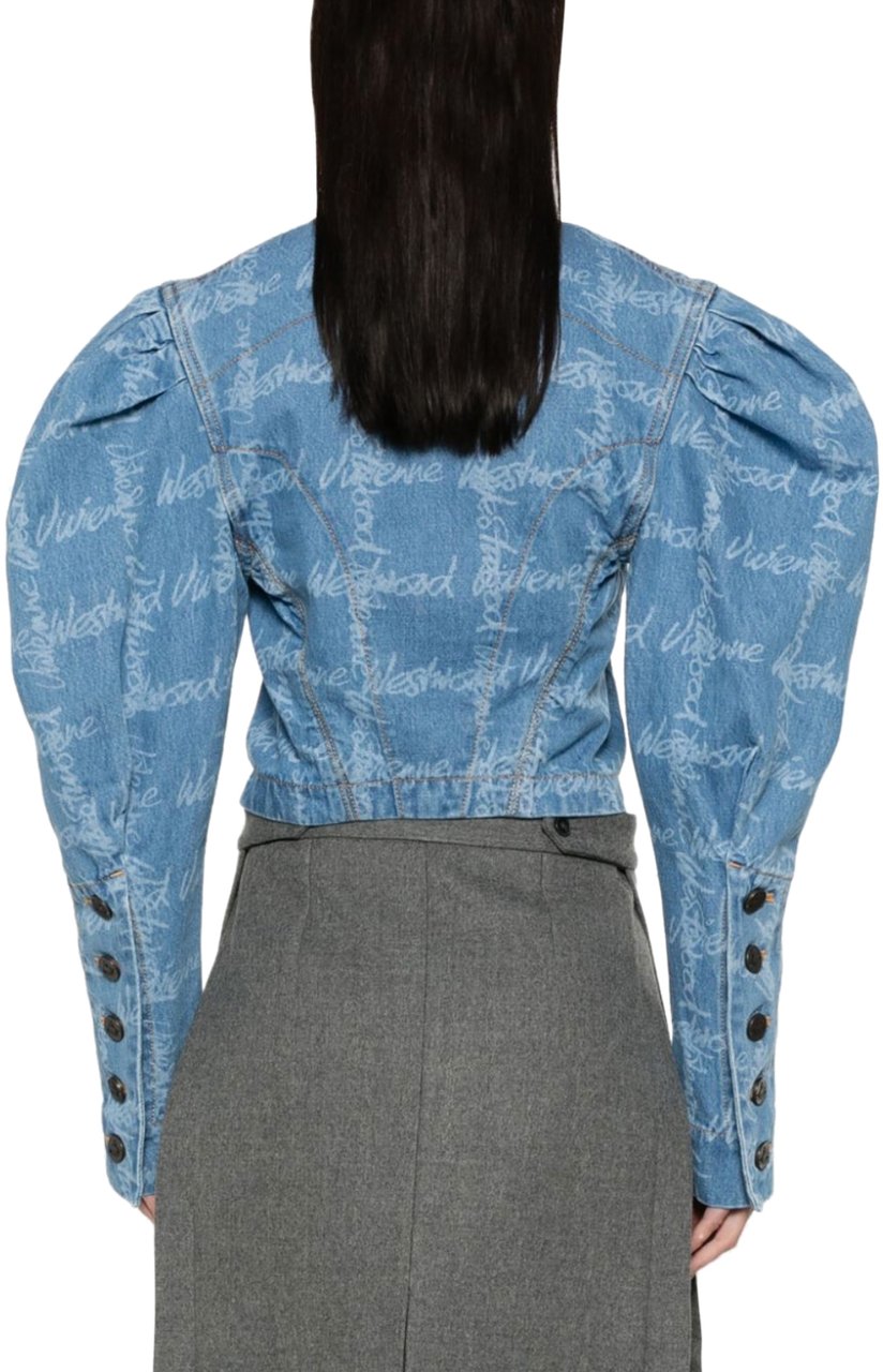 Vivienne Westwood Filli Jacket Grid/blue Blauw