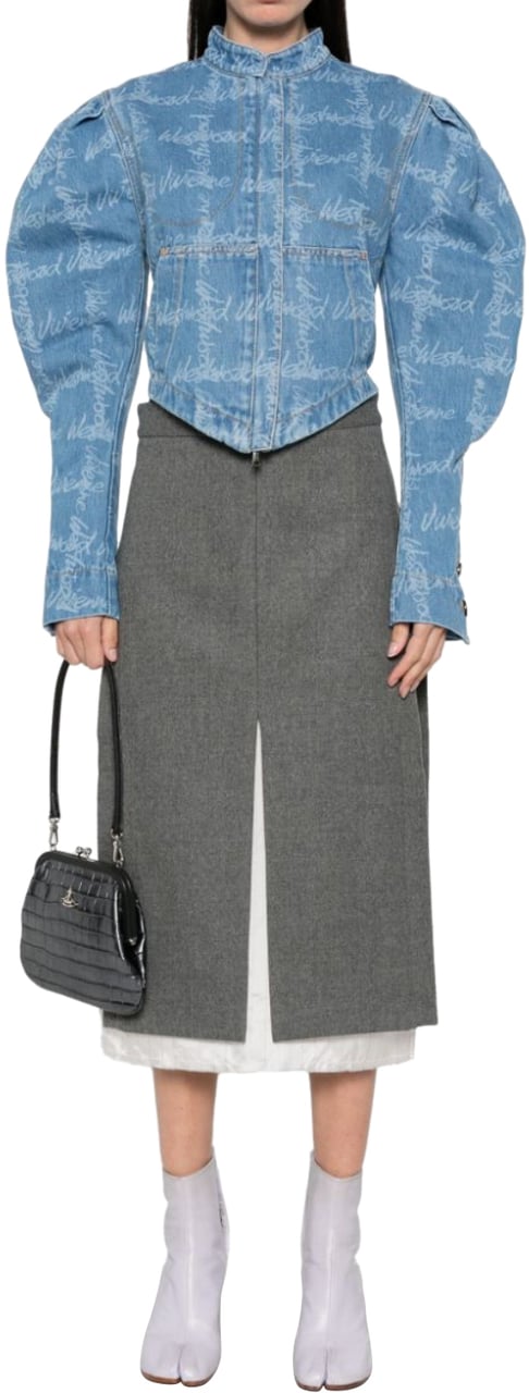 Vivienne Westwood Filli Jacket Grid/blue Blauw