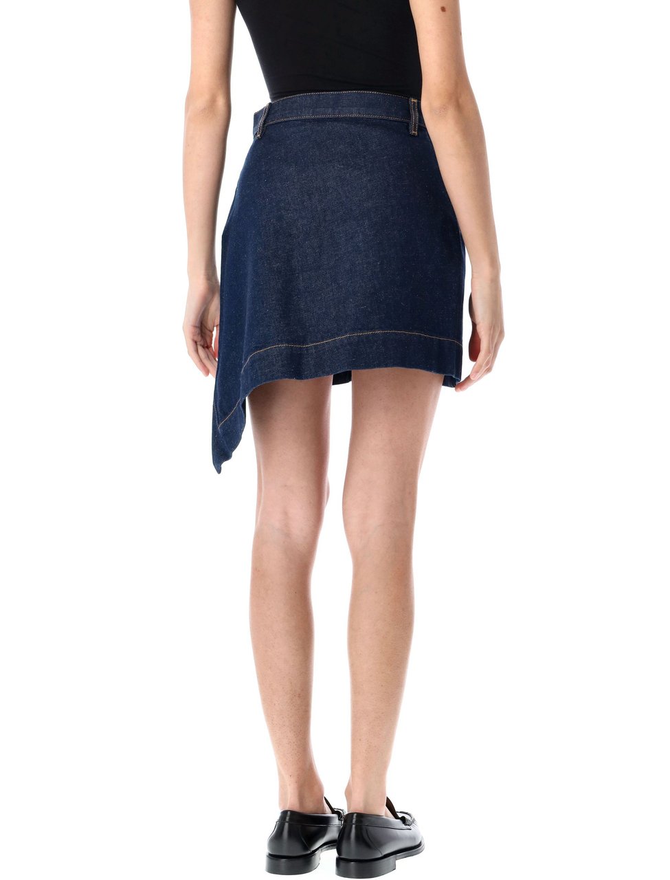Vivienne Westwood Sailor denim skirt Blauw