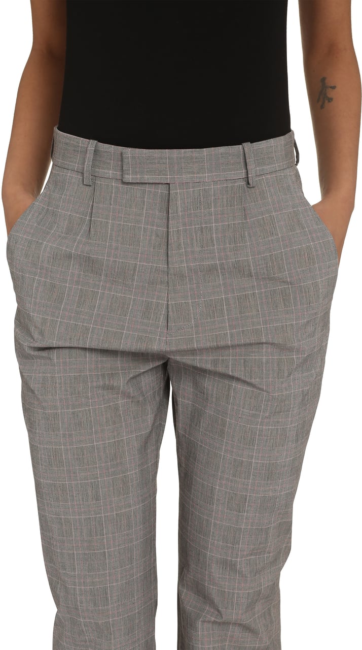 Vivienne Westwood Ray prince-of-Wales checked trousers Grijs
