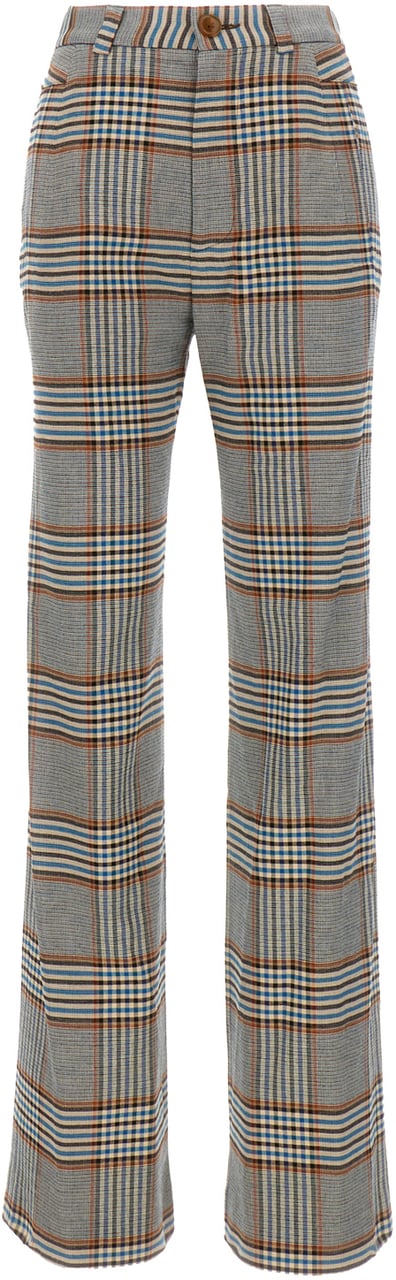 Vivienne Westwood Vivienne Westwood Embroidered stretch viscose blend pant Divers