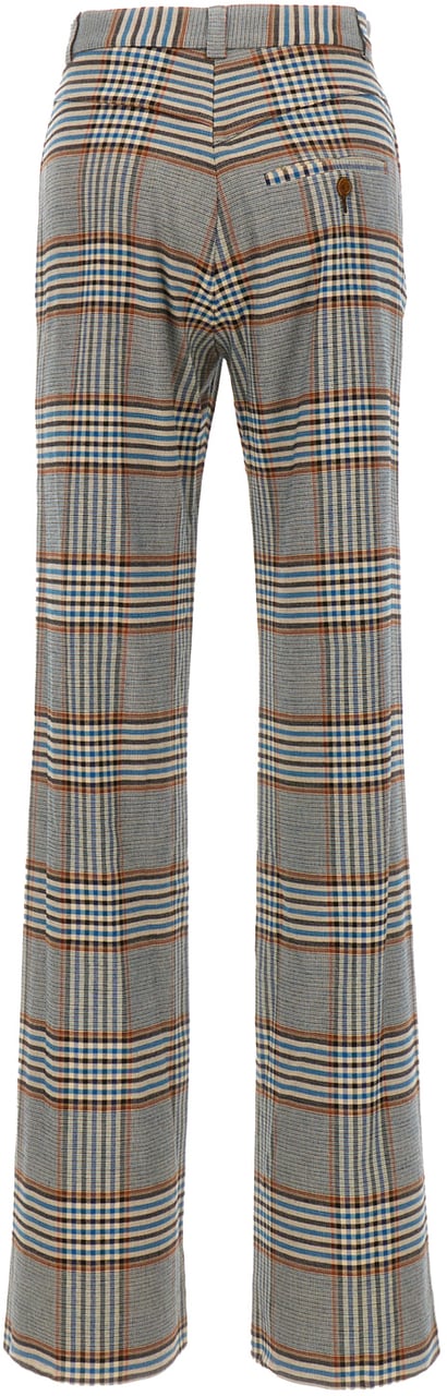 Vivienne Westwood Vivienne Westwood Embroidered stretch viscose blend pant Divers