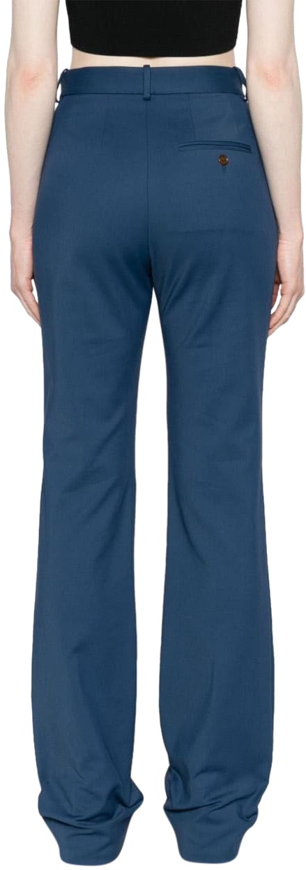 Vivienne Westwood Trousers Blue Blauw