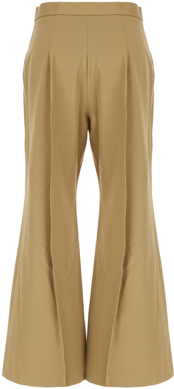 Vivienne Westwood Khaki green cotton pants Groen