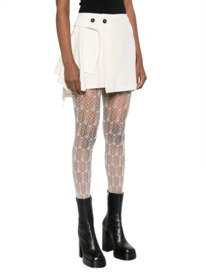 Vivienne Westwood Meghan Kilt White Wit