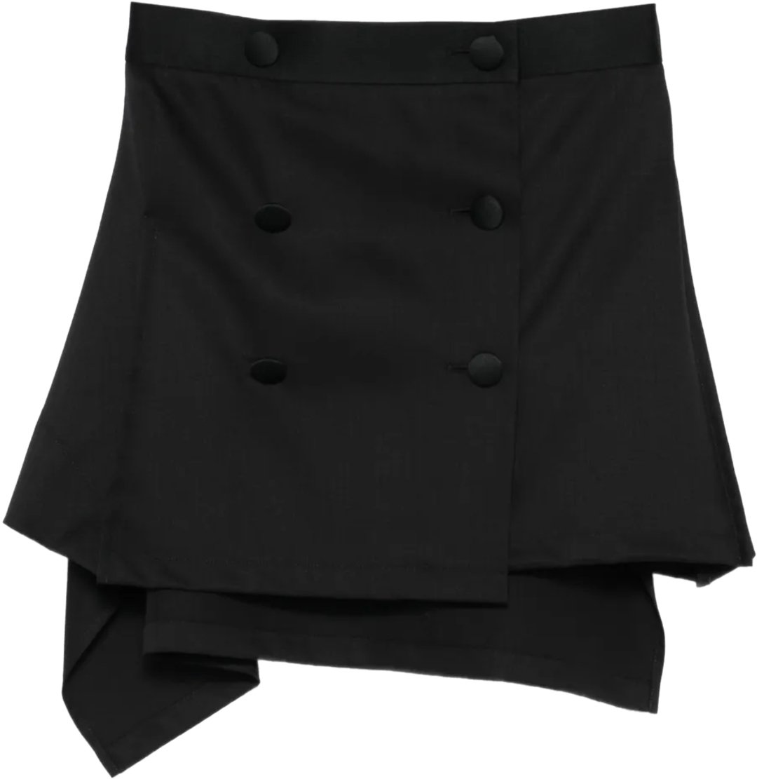 Vivienne Westwood Marta Kilt Black Zwart