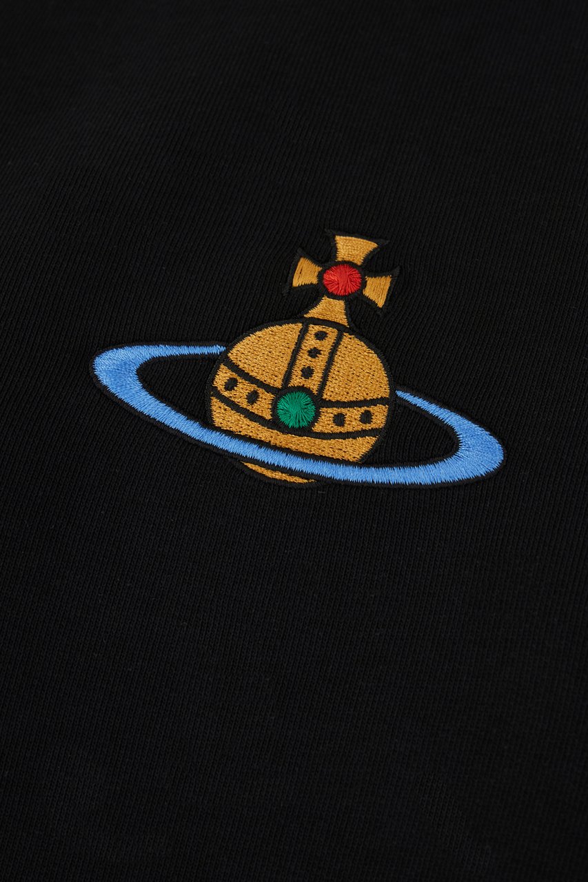 Vivienne Westwood Vivienne Westwood Black cotton sweatshirt Zwart