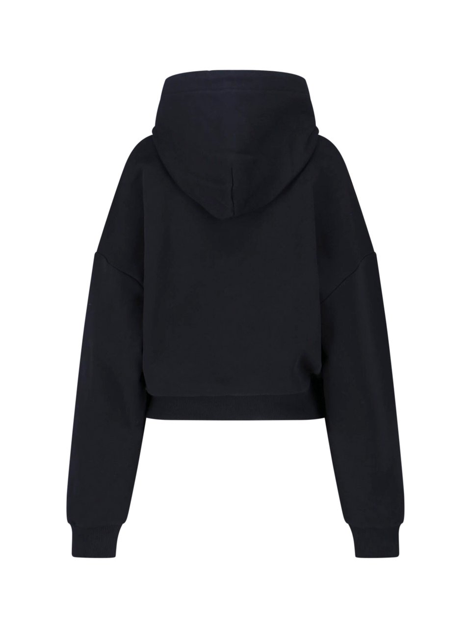 Vivienne Westwood Black Ashton Cotton Hooded Sweatshirt Zwart