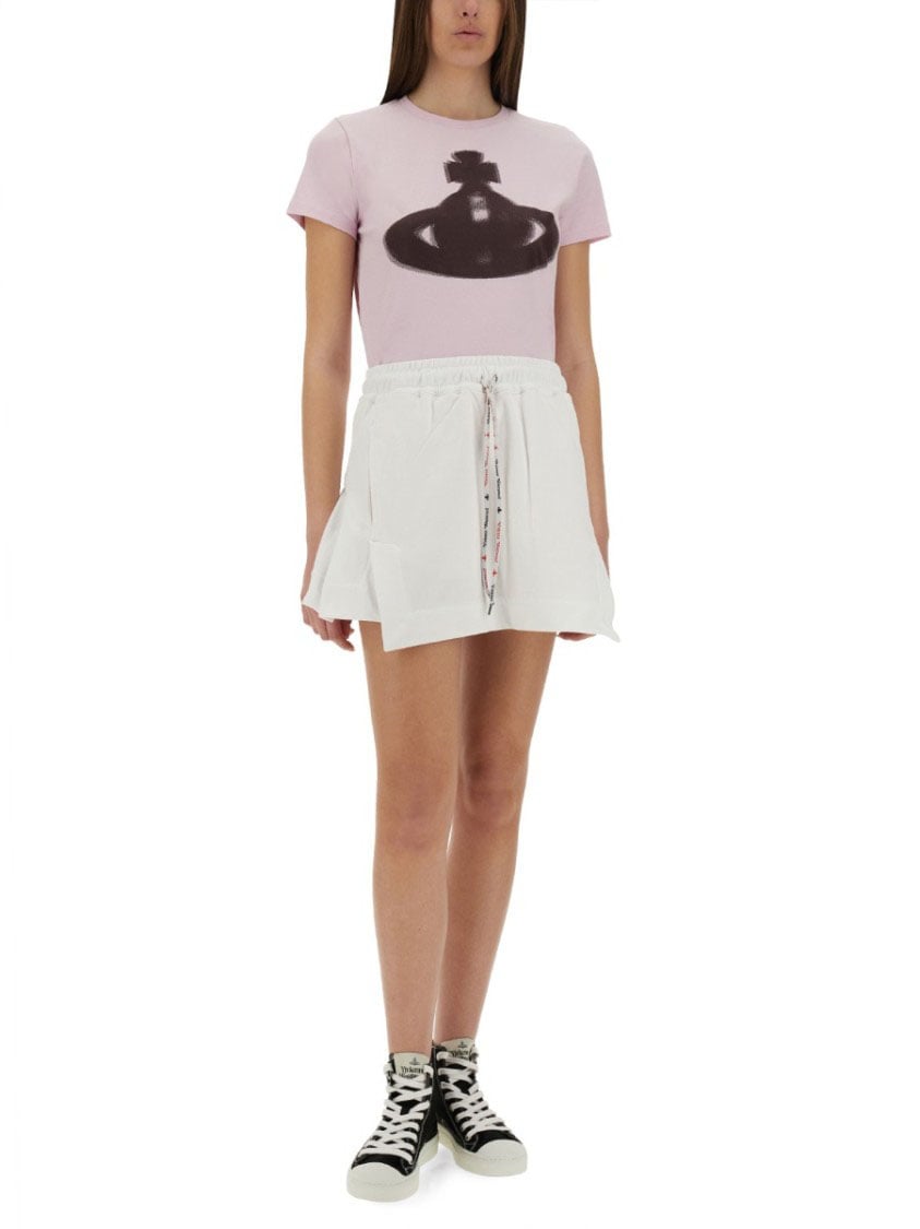Vivienne Westwood "Cheerleader" Skirt Wit