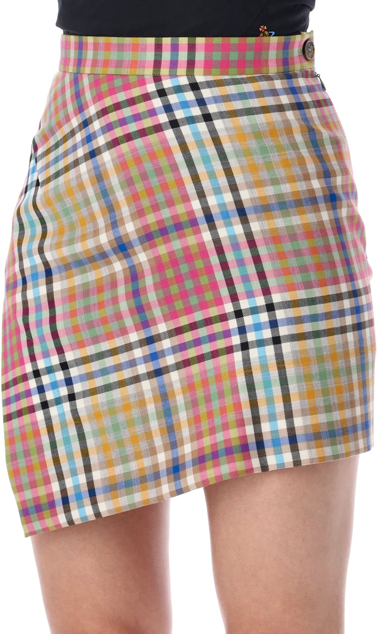 Vivienne Westwood Mini Infinity Skirt Multicolour Divers