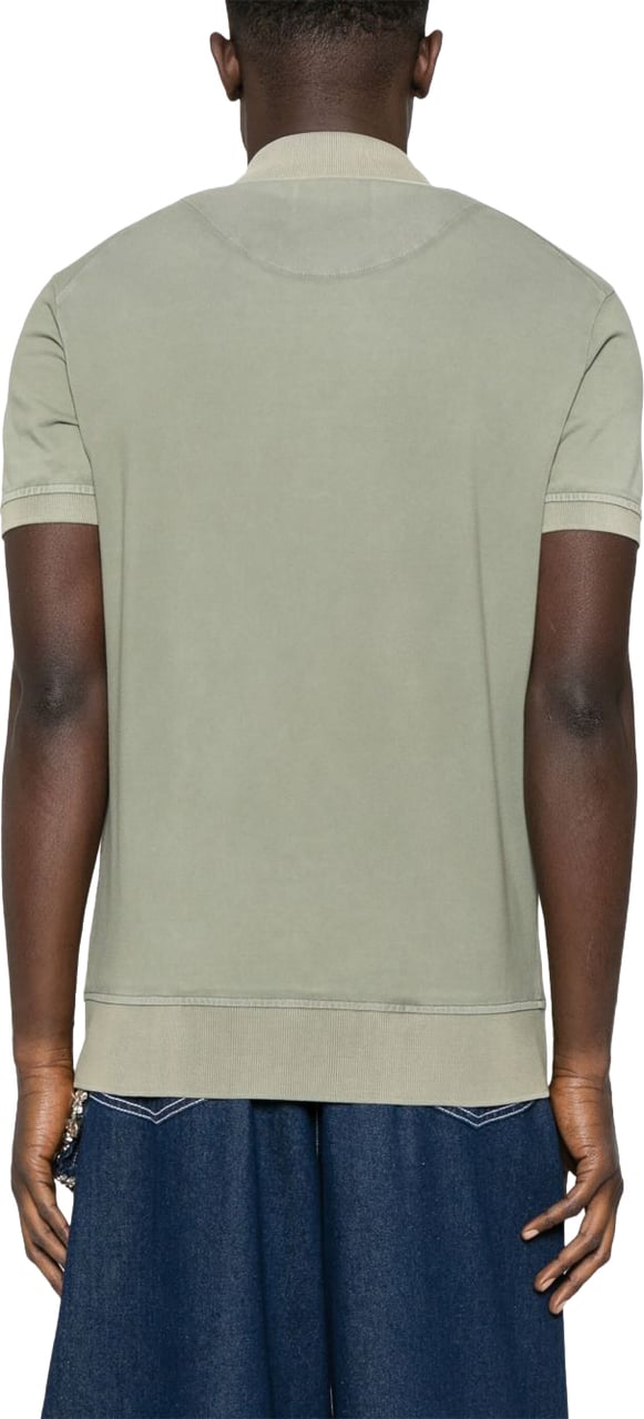 Vivienne Westwood Sage Green Polo Shirt Grijs