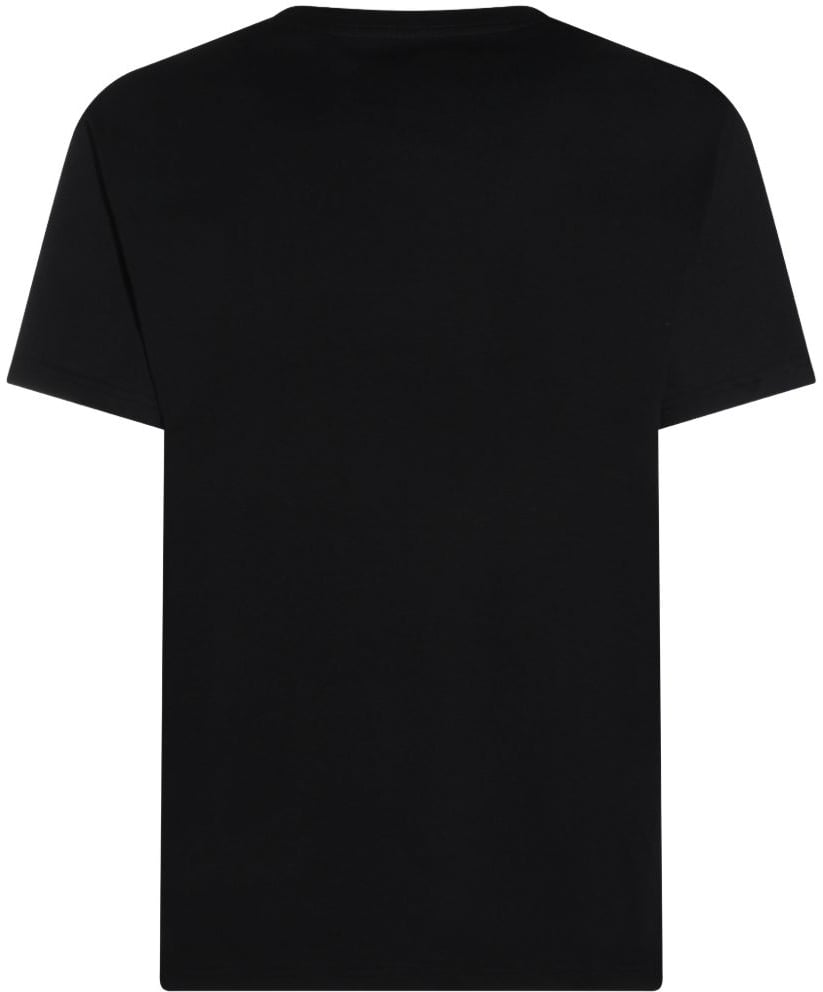 Vivienne Westwood Black Crewneck Short Sleeve T-Shirt Zwart